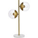 Oyster Bay 23 inch 40 watt Brass Table Lamp Portable Light