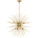 Esopus 8 Light 30 inch Brass Pendant Ceiling Light