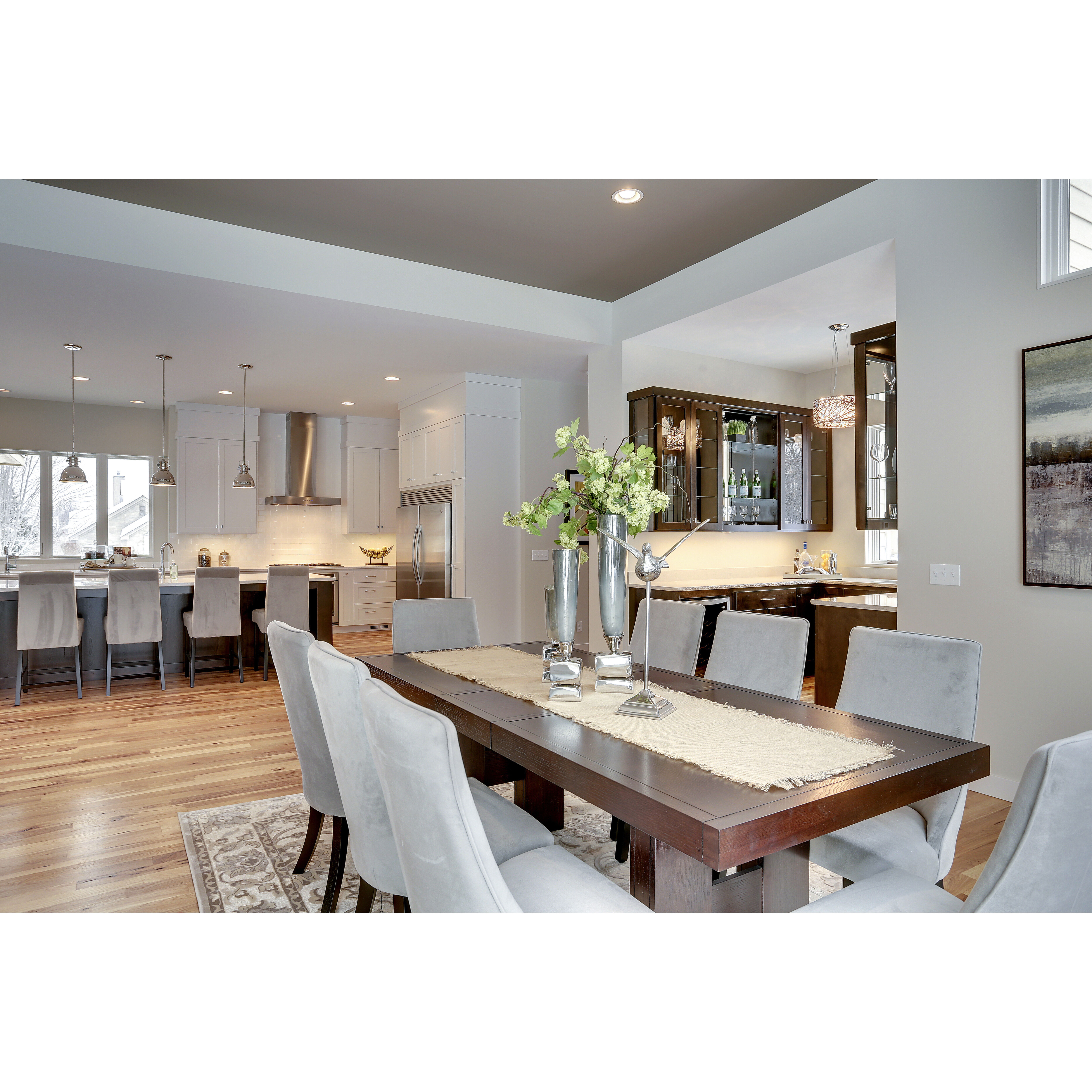 Troy 7 Light 15.75 inch Polished Chrome Multi-Light Pendant Ceiling Light