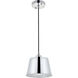 Dickinson 1 Light 7.9 inch Chrome Pendant Ceiling Light