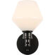 Rochester 1 Light 6 inch Black Wall sconce Wall Light