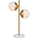 Oyster Bay 23 inch 40 watt Brass Table Lamp Portable Light