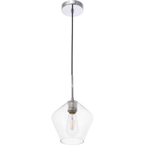 Rochester 1 Light 8 inch Chrome Pendant Ceiling Light