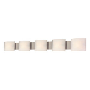 Cicero LED 52 inch Stainless Steel Vanity Light Wall Light