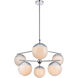 Oyster Bay 6 Light 36 inch Chrome Pendant Ceiling Light