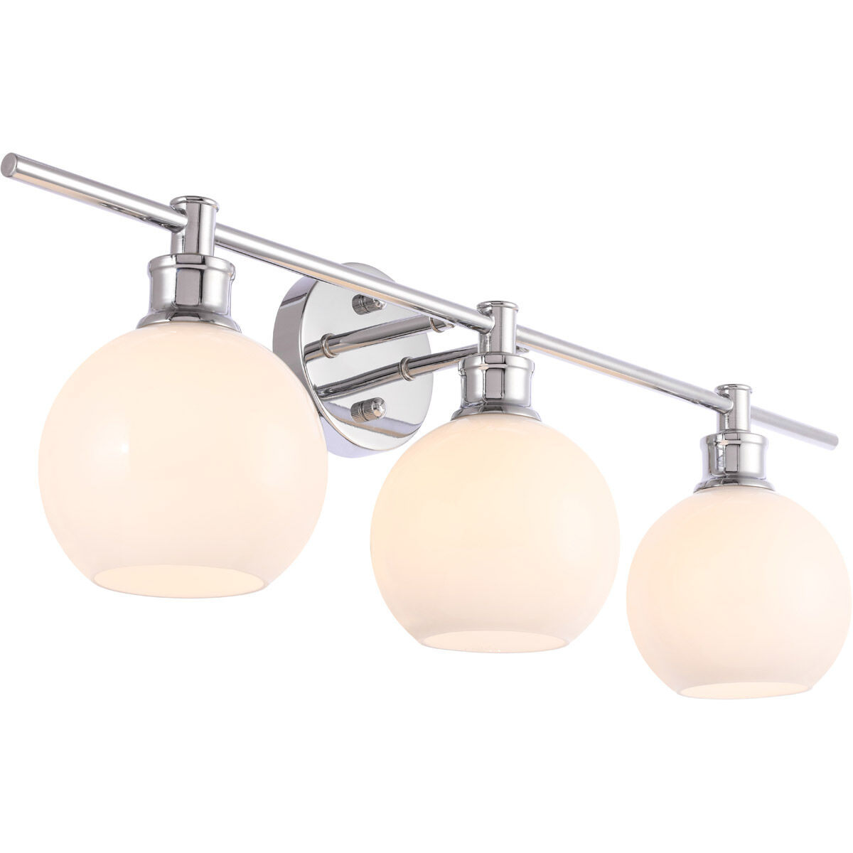 Syracuse 3 Light 28 inch Chrome Wall sconce Wall Light