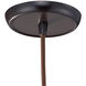 Greece 1 Light 2 inch Oiled Bronze Mini Pendant Ceiling Light