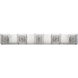 Westbury 5 Light 39 inch Polished Chrome Bath Vanity Light Wall Light
