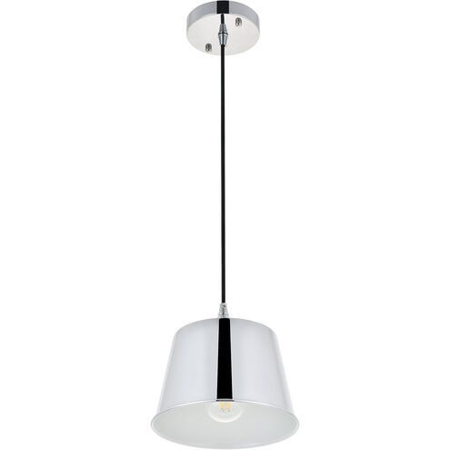 Dickinson 1 Light 7.9 inch Chrome Pendant Ceiling Light