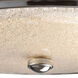 Erie 2 Light 13 inch Polished Chrome Flush Mount Ceiling Light