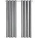 Swatara Silver Curtain Panel, 2-Piece Set