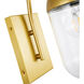 Malta 1 Light 4.8 inch Brass Wall sconce Wall Light