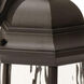 Montauk LED 11.5 inch Black Outdoor Wall Light
