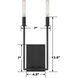 Hannasville Sconce Wall Light in Black