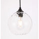 Womelsdorf 1 Light 8 inch Black Pendant Ceiling Light