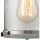 Pittsburgh 1 Light 8 inch Satin Nickel Mini Pendant Ceiling Light