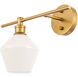 Rochester 1 Light 14.7 inch Brass Wall sconce Wall Light, Left