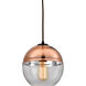 Kingsbury 1 Light 8 inch Oil Rubbed Bronze Pendant Ceiling Light