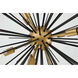 Esopus 8 Light 30 inch Brass and Black Pendant Ceiling Light