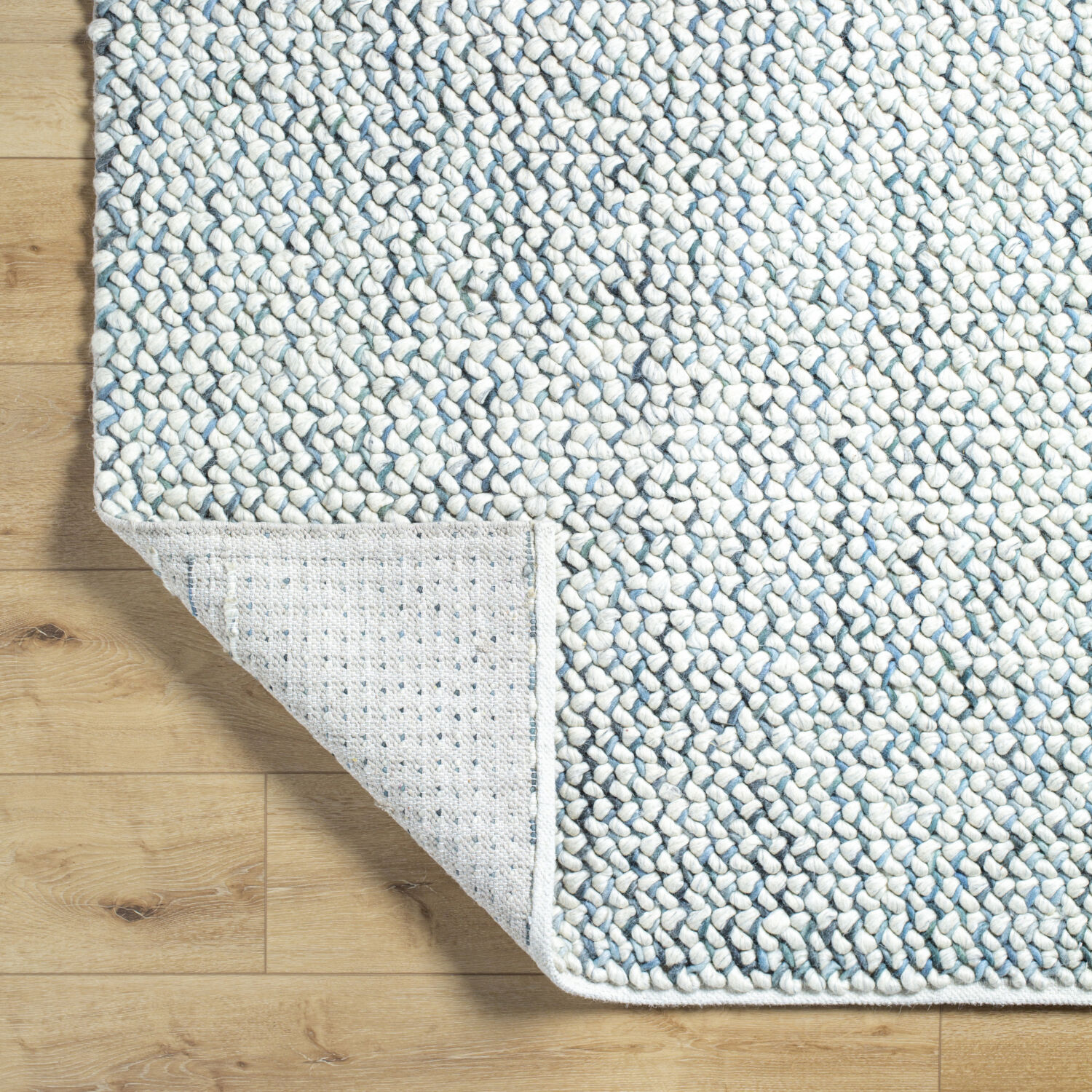 Lansdowne 90 X 60 inch Dark Blue Rug, Rectangle