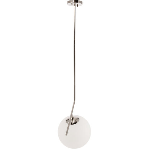 Monroe 1 Light 10 inch Chrome Pendant Ceiling Light
