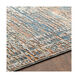 Clarkstown 60 X 39 inch Blue Rug, Rectangle