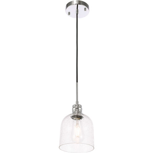 Codorus 1 Light 6 inch Chrome Pendant Ceiling Light