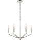 Geneseo 6 Light 22 inch Chrome Pendant Ceiling Light