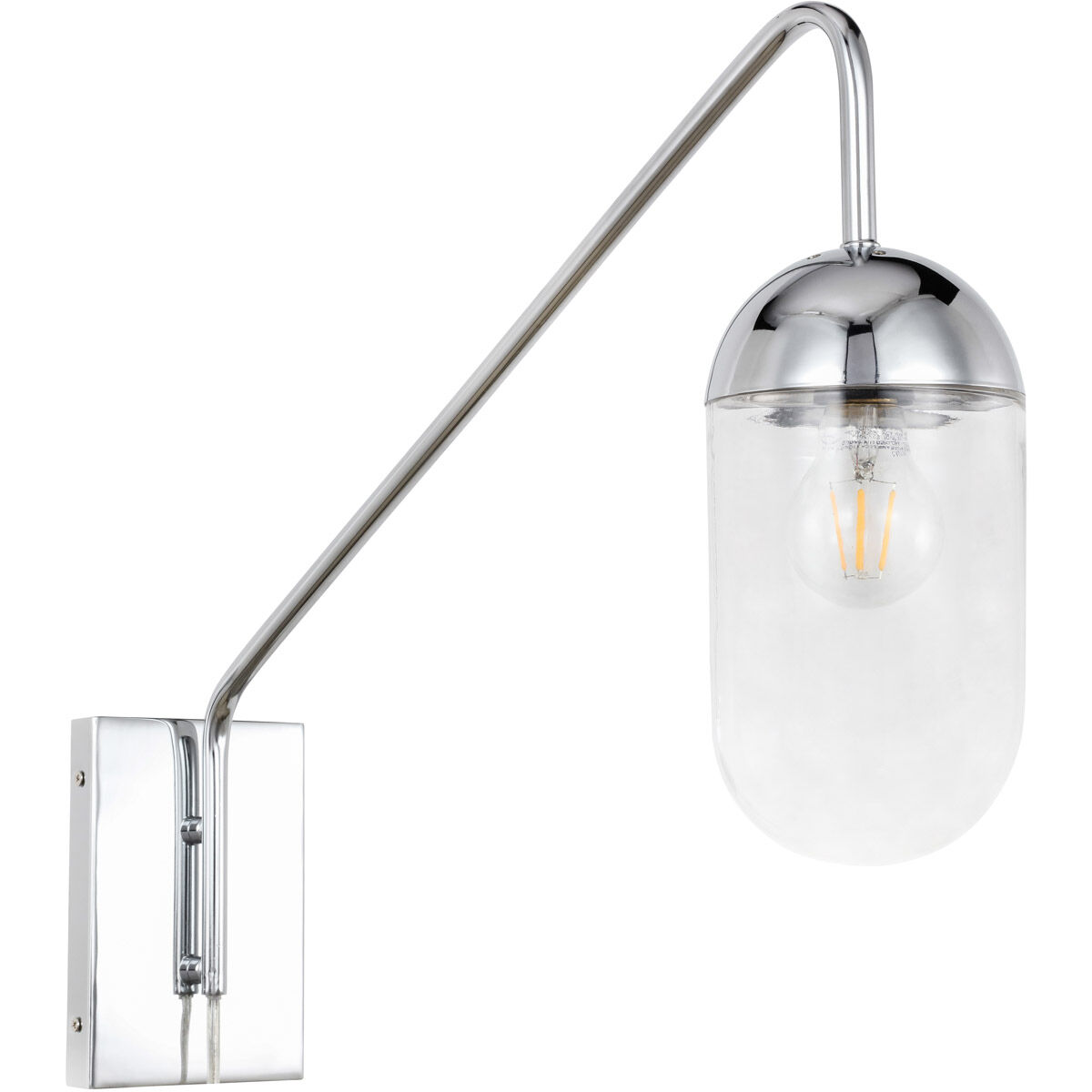Malta 1 Light 4.8 inch Chrome Wall sconce Wall Light