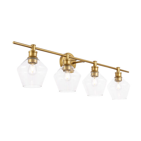Rochester 4 Light 38 inch Brass Wall sconce Wall Light