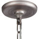 Mechanicsburg 8 Light 32 inch Weathered Zinc Chandelier Ceiling Light