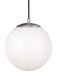 Grove 1 Light 10 inch Satin Aluminum Pendant Ceiling Light