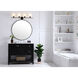 Syracuse 4 Light 38 inch Black Wall sconce Wall Light