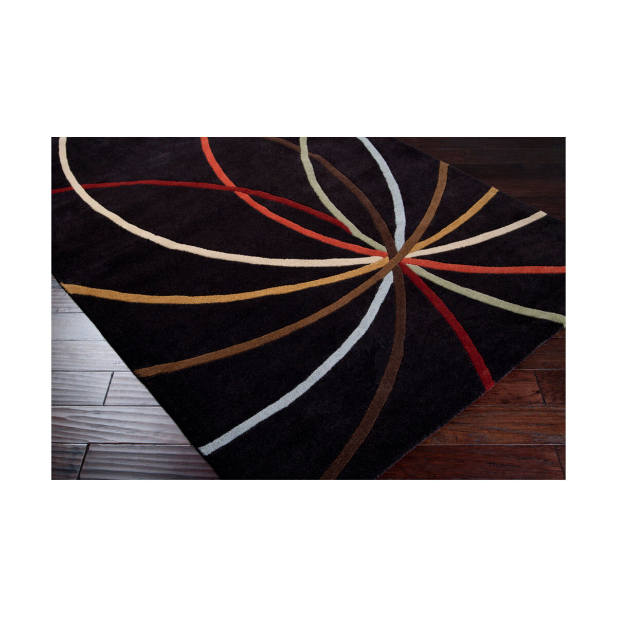 Philadelphia 180 X 144 inch Dark Brown/Tan/Coral/Khaki/Dark Green/Dark Red Rugs, Wool