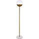 Oyster Bay 62 inch 40 watt Brass Floor Lamp Portable Light