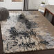 Utica 63 X 39 inch Light Brown Rug, Rectangle