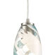 Summi 1 Light 5 inch Satin Nickel Mini Pendant Ceiling Light