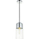 Lock Haven 1 Light 5 inch Chrome Pendant Ceiling Light