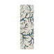 Scranton 96 X 30 inch Dark Blue/Medium Gray/Sea Foam/Light Gray/Ivory Rugs, Polyester