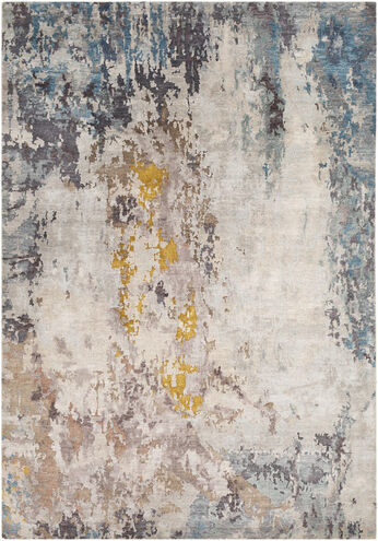 Highlands 36 X 24 inch Blue Rug, Rectangle