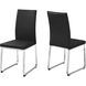 Plymouth Black Dining Chair, 2-Piece Set