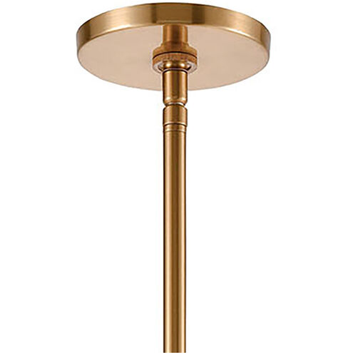 Croton 5 Light 28 inch Satin Brass Chandelier Ceiling Light