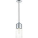 Lock Haven 1 Light 5 inch Chrome Pendant Ceiling Light