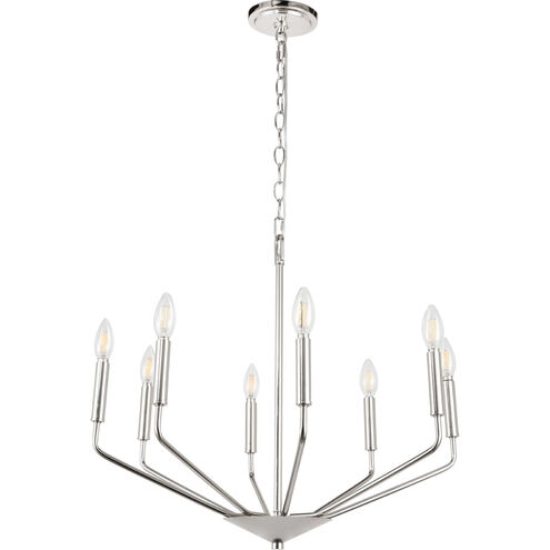 Geneseo 8 Light 25 inch Chrome Pendant Ceiling Light