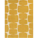 Ross 132 X 96 inch Mustard Rug, Rectangle