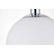 Huntington 1 Light 8 inch Chrome Flush Mount Ceiling Light