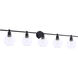 Syracuse 5 Light 47 inch Black Wall sconce Wall Light