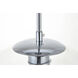 Huntington 1 Light 14 inch Chrome Pendant Ceiling Light