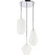 Rochester 3 Light 17 inch Chrome Pendant Ceiling Light