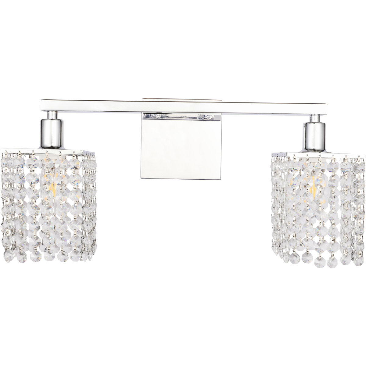 Adams 2 Light 18 inch Chrome Wall sconce Wall Light